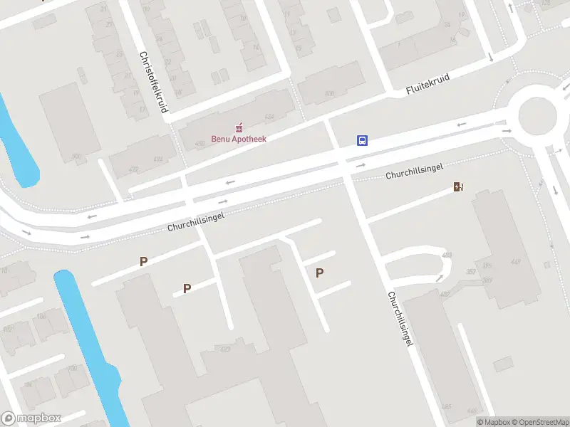 Ambulance met gepaste spoed naar de Churchillsingel in Vlaardingen