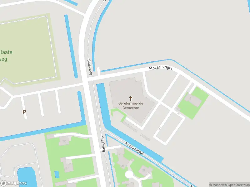 Brandweer met gepaste spoed naar de Mozartsingel in Dirksland vanwege een buitenbrand