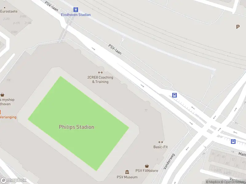 Brandweer met gepaste spoed naar de PSV-laan in Eindhoven