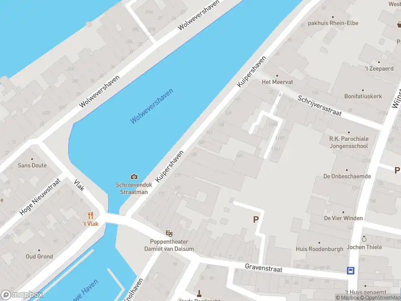 Ambulance met grote spoed naar de Kuipershaven in Dordrecht