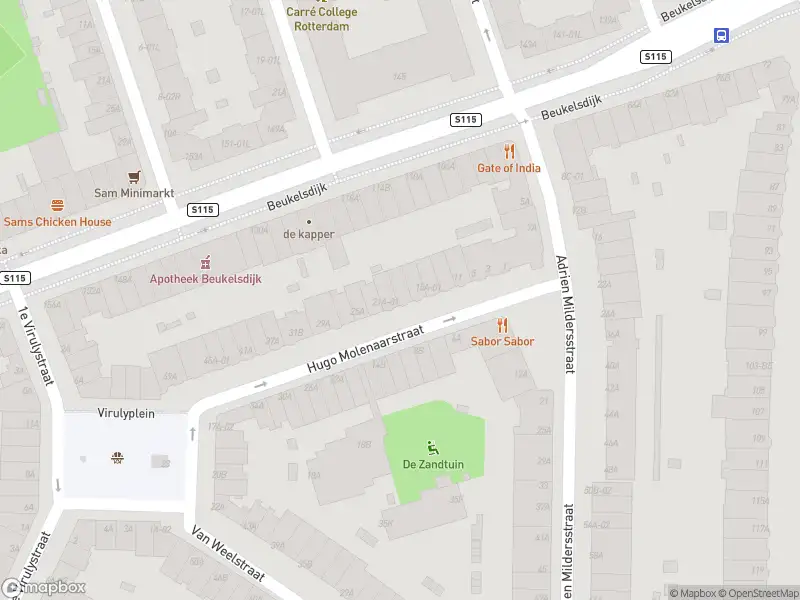 112 melding Ambulance met grote spoed naar de Hugo Molenaarstraat in Rotterdam