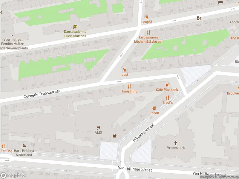 Ambulance met grote spoed naar de Van Hilligaertstraat in Amsterdam