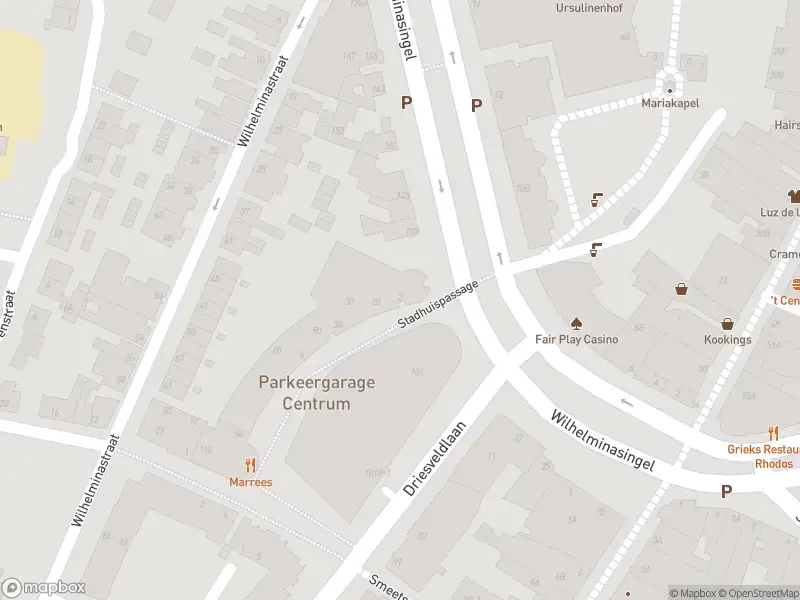 Politie naar de Stadhuispassage in Weert vanwege aanrijding met letsel