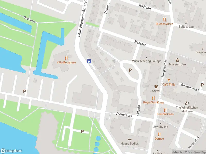 Overlastmelding Badlaan in 1182JK Amstelveen gesloten