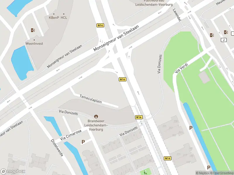Ambulance met grote spoed naar de Via Verdi in Voorburg