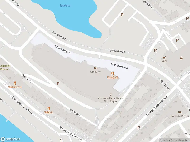 Brandweer met gepaste spoed naar de Spuikomweg in Vlissingen vanwege een liftopsluiting