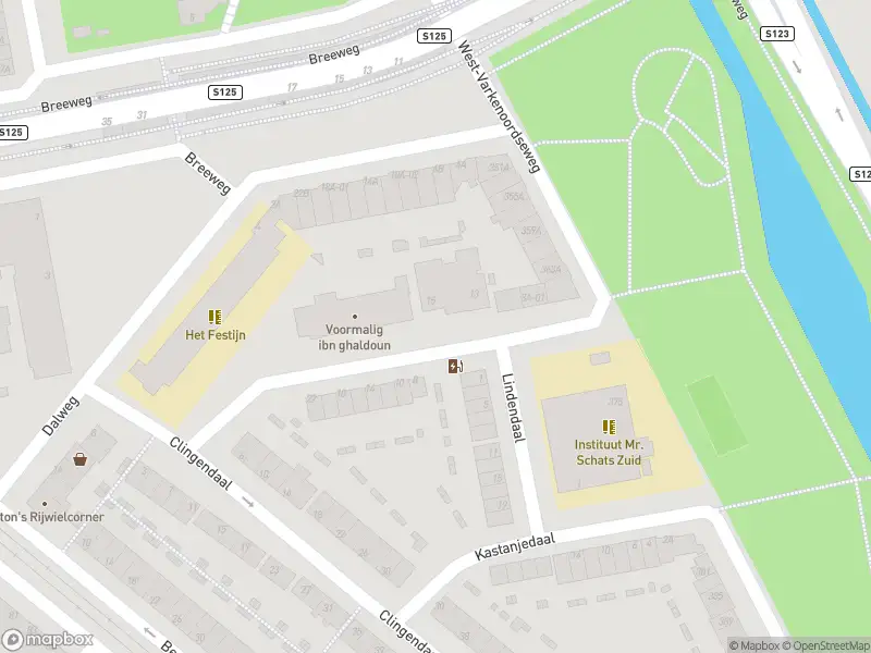 Politie naar de Elzendaal in Rotterdam