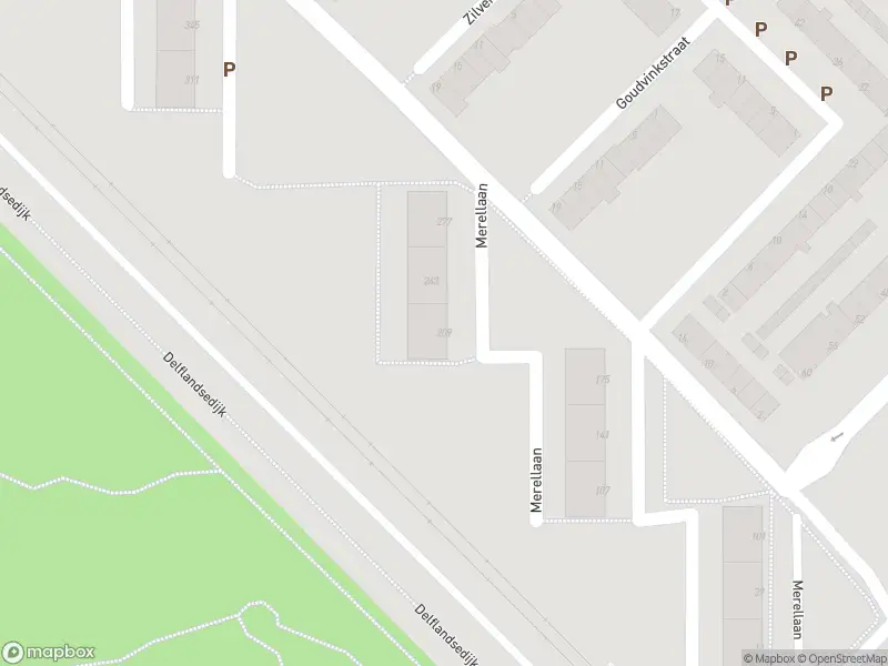Ambulance met grote spoed naar de Merellaan in Maassluis