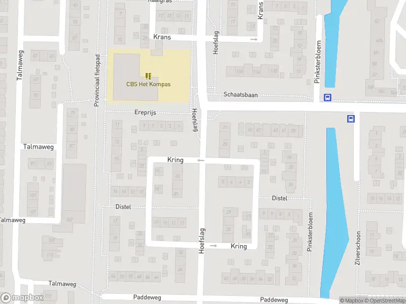 Brandweer met gepaste spoed naar de Kring in Barendrecht