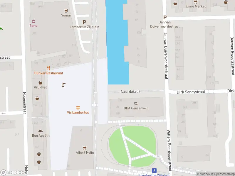 Brandweer met grote spoed naar de Aalbersestraat in Amsterdam