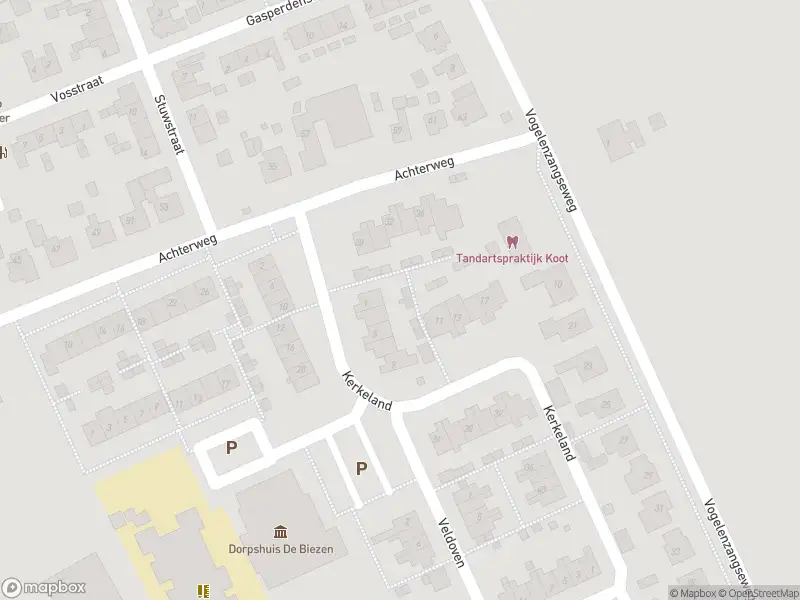 Brandweer met grote spoed naar de Kerkeland in Hagestein vanwege een buitenbrand