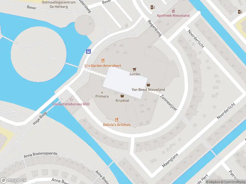 Brandweer met grote spoed naar de Regenboog in Amersfoort vanwege gebouwbrand