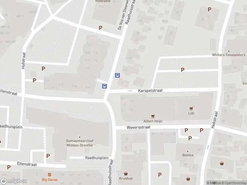 Brandweer met gepaste spoed naar de Karspelstraat in Beilen