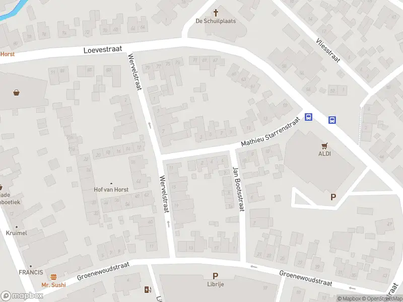 Brandweer met gepaste spoed naar de Mathieu Starrenstraat in Horst