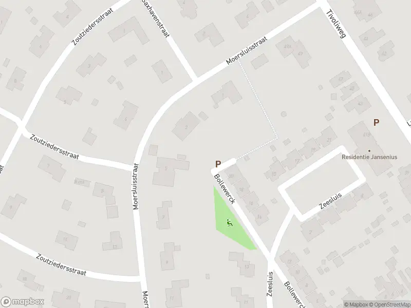 Brandweer met grote spoed naar de Moersluisstraat in Hulst vanwege middelgrote brand