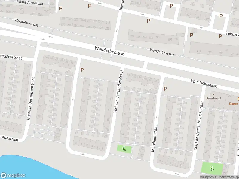 Brandweer met gepaste spoed naar de Cort van der Lindenstraat in Tilburg