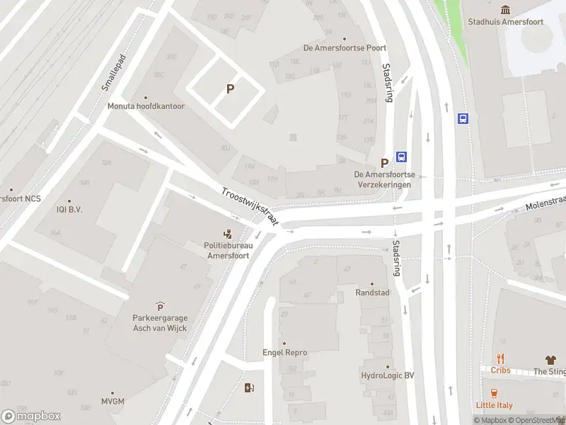 Brandweer met gepaste spoed naar de Van Asch van Wijckstraat in Amersfoort vanwege een liftopsluiting