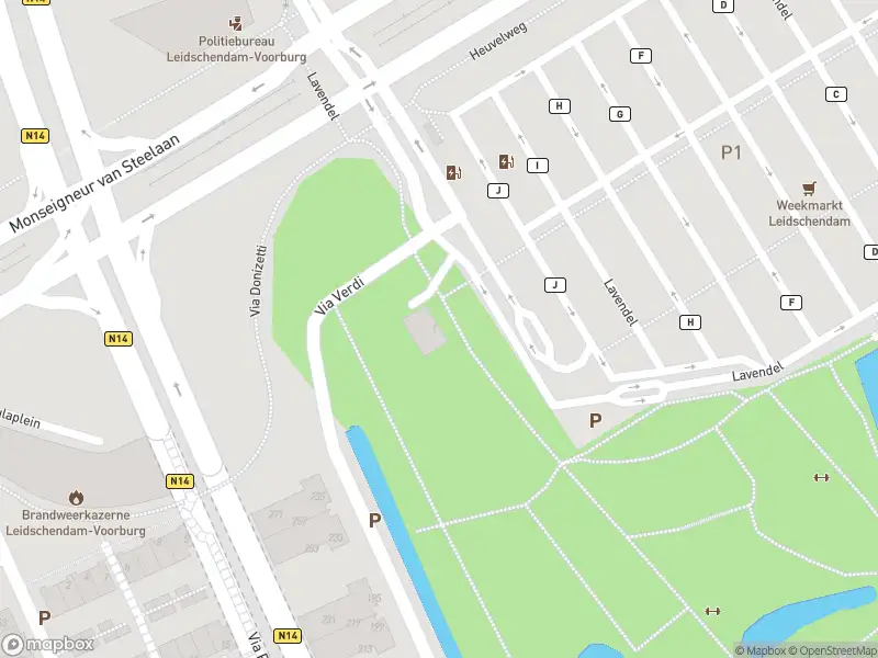 Brandweer met gepaste spoed naar de Lavendel in Leidschendam