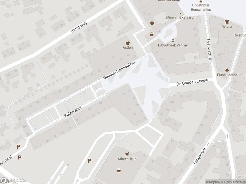 Brandweer met grote spoed naar de Gouden Leeuwplein in Venray vanwege gebouwbrand