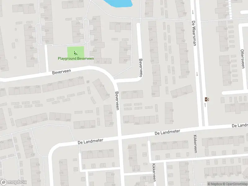 Ambulance met grote spoed naar de Beverveen in Spijkenisse