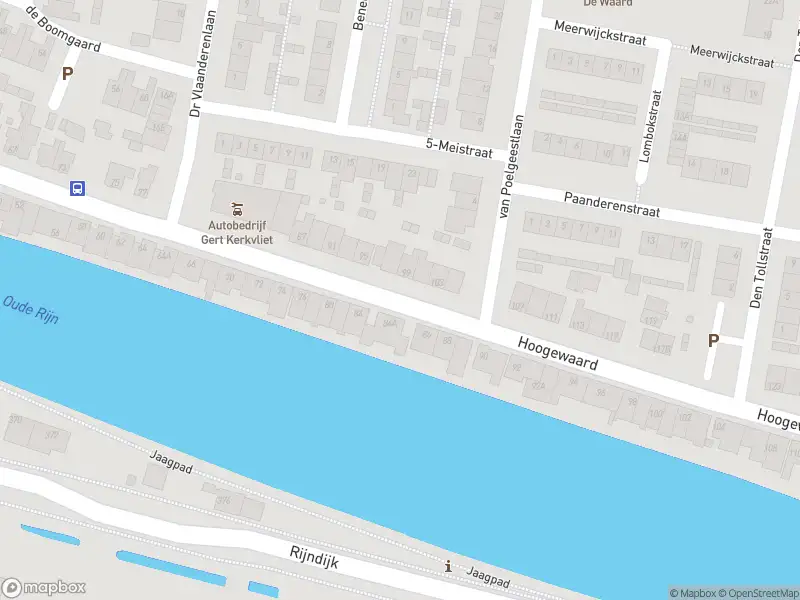 Traumahelikopter met grote spoed naar de Hoogewaard in Koudekerk aan den Rijn