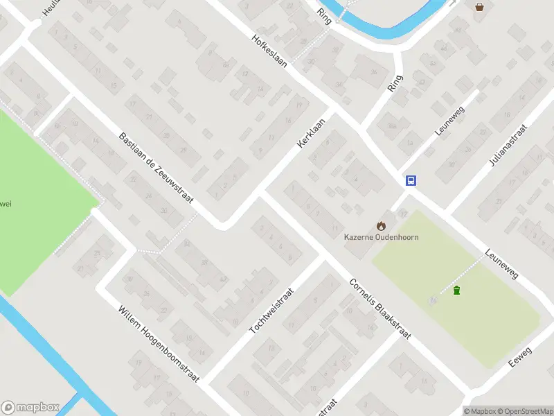 Brandweer met gepaste spoed naar de Cornelis Blaakstraat in Oudenhoorn vanwege stormschade