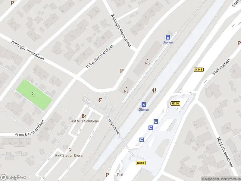 Brandweer met gepaste spoed naar de Noorder Parallelweg in Dieren