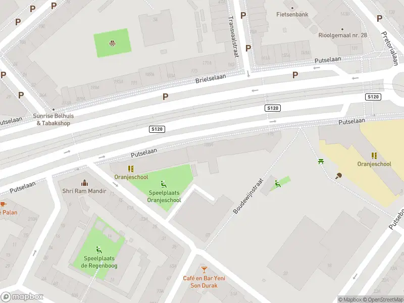 Traumahelikopter met grote spoed naar de Putselaan in Rotterdam