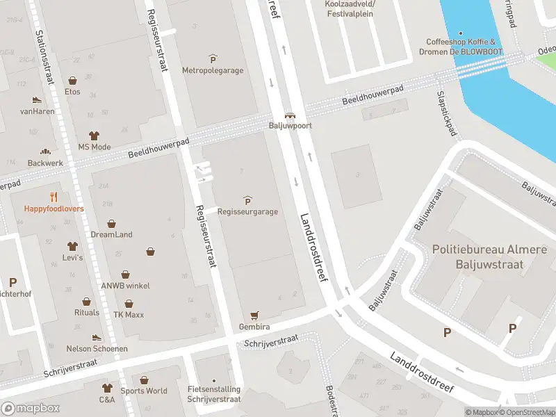 Politie naar de Haagbeukweg in Almere vanwege overval