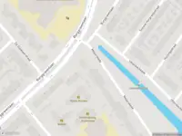 Ambulance met gepaste spoed naar de Meijerskade in Leiden