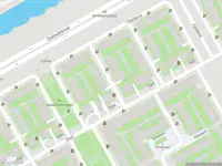 Brandweer met gepaste spoed naar de Eksteenfontein in Amsterdam