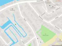 Ambulance met grote spoed naar de Bogerd in Giessenburg