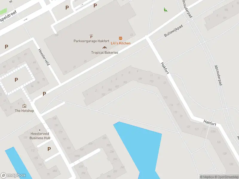 Ambulance met grote spoed naar de Hakfort in Amsterdam