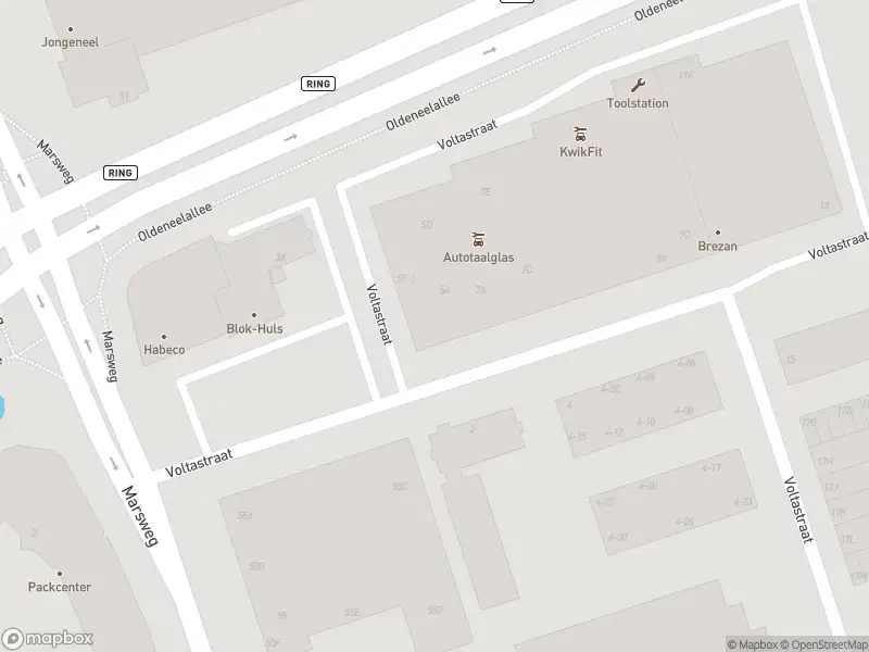 Brandweer met gepaste spoed naar de Ampèrestraat in Zwolle vanwege een liftopsluiting