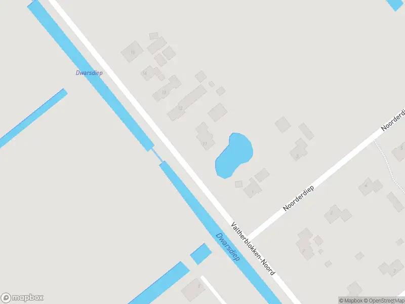 Politie met grote spoed naar de Valtherblokken-Noord in Valthermond vanwege voertuigen te water