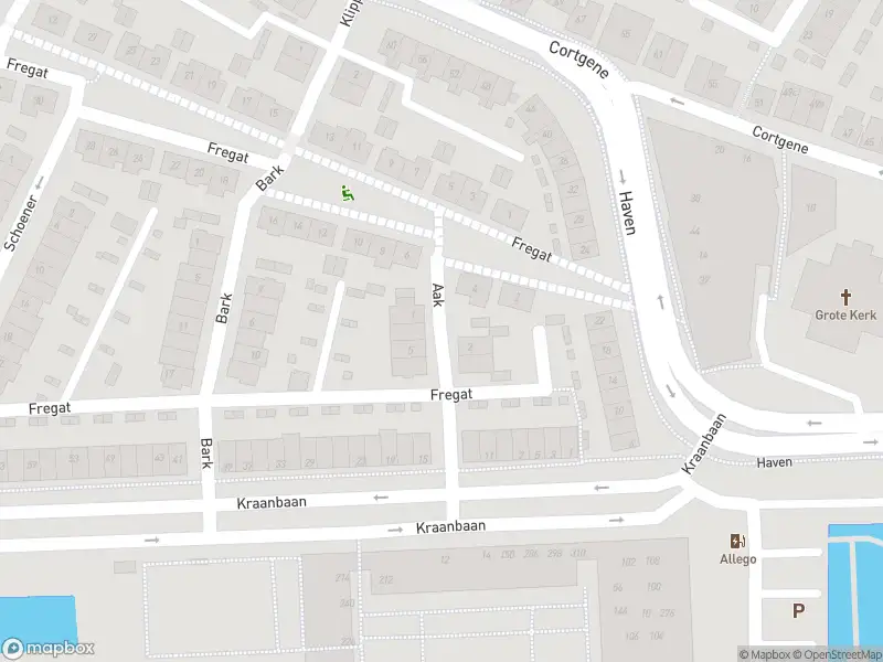 Ambulance met grote spoed naar de Aak in Alblasserdam