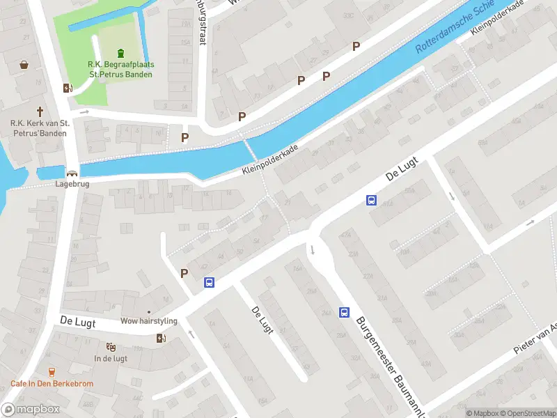 Ambulance met gepaste spoed naar de De Lugt in Rotterdam