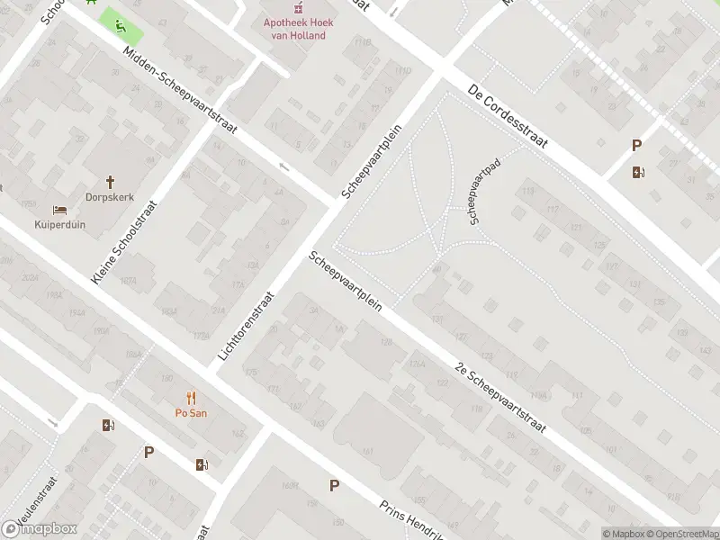 Brandweer met gepaste spoed naar de Scheepvaartplein in Hoek van Holland