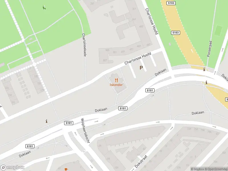 Ambulance met gepaste spoed naar de Doklaan in Rotterdam