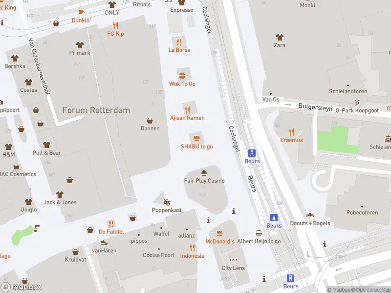 112 melding Ambulance met gepaste spoed naar de Coolsingel in Rotterdam