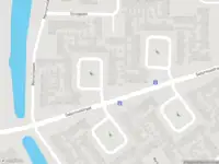 Ambulance met gepaste spoed naar de Junoplantsoen in Volendam