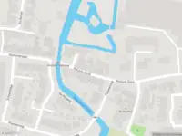 Brandweer met grote spoed naar de De Opslach in Leeuwarden vanwege gebouwbrand