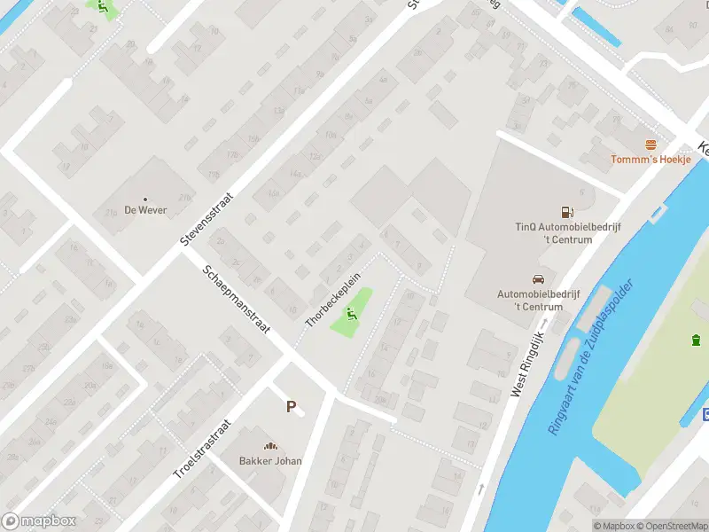 Ambulance met gepaste spoed naar de Thorbeckeplein in Moordrecht