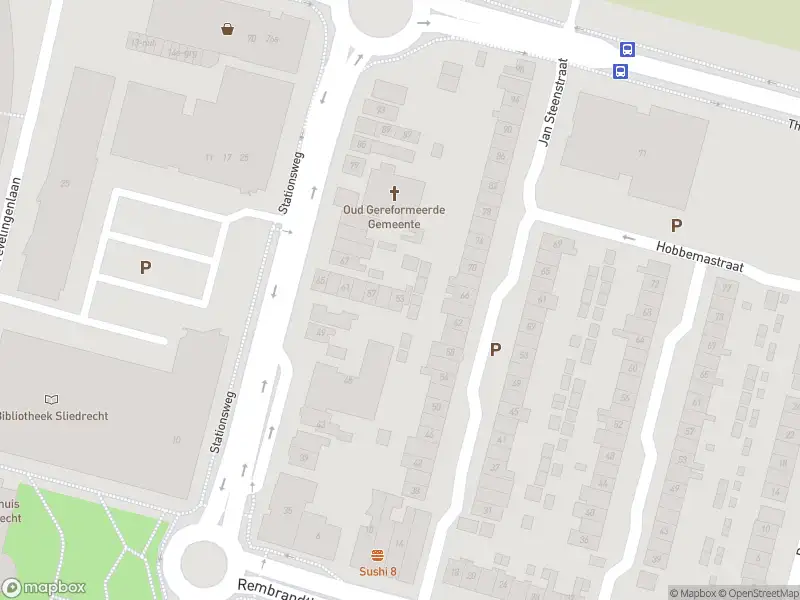 Ambulance met gepaste spoed naar de Stationsweg in Sliedrecht