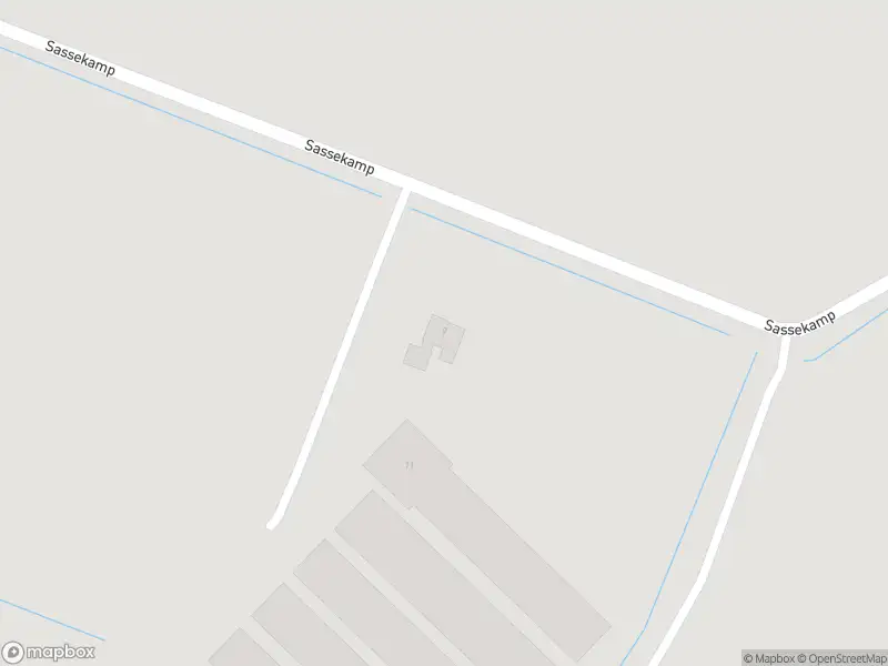 Politie naar de Sassekamp in Ledeacker vanwege voertuigen te water