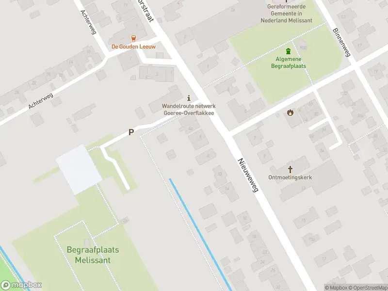 Ambulance met grote spoed naar de Nieuweweg in Melissant