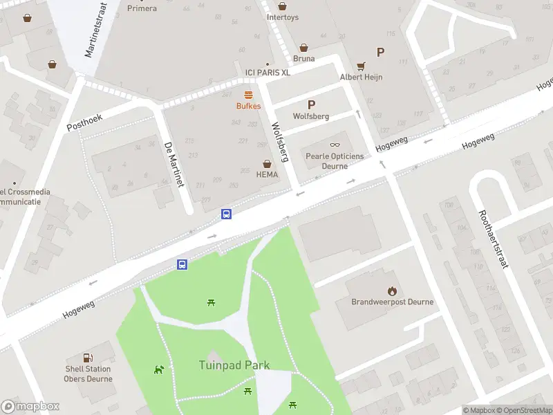 Brandweer met gepaste spoed naar de Hogeweg in Deurne