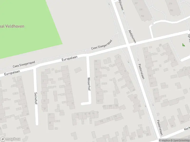 Politie naar de Merefeltstraat in Veldhoven vanwege ongeval met letsel