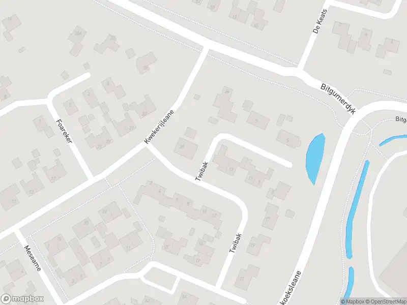 Brandweer met grote spoed naar de Twibak in Berltsum vanwege gebouwbrand