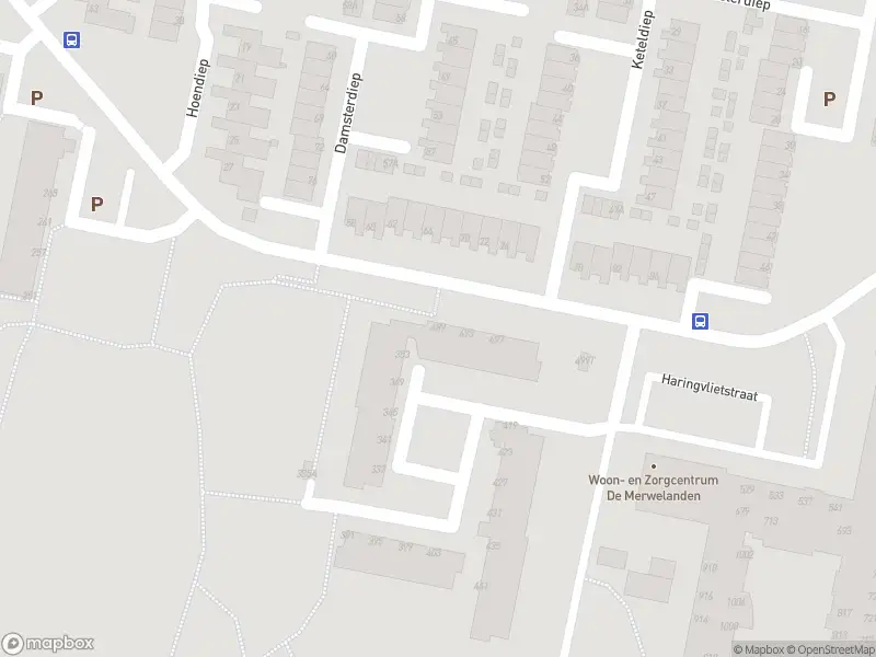 Ambulance met gepaste spoed naar de Haringvlietstraat in Dordrecht